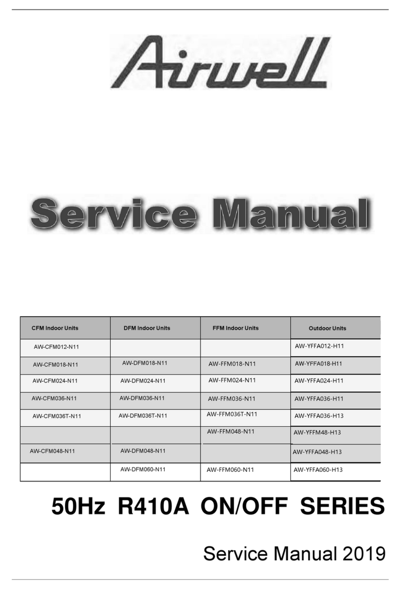 Airwell AW-CFM012-N11 User manual