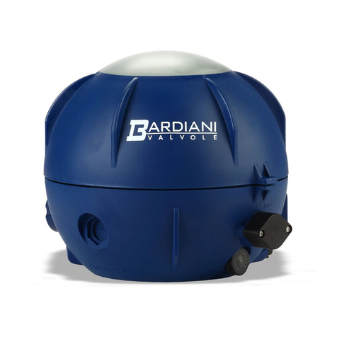 Bardiani Valvole GIOTTO TOP Specification sheet
