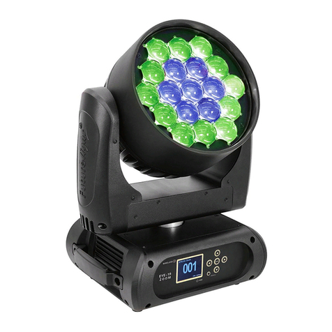 Future light EYE-19 HCL ZOOM User manual