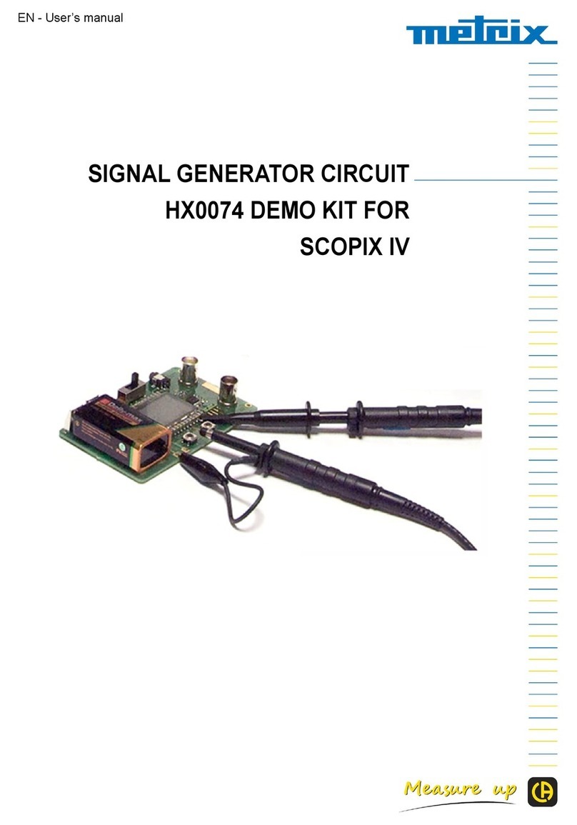 Metrix HX0074 user manual