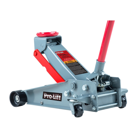 SFA Pro-Lift G-4030 Operating instructions & parts manual
