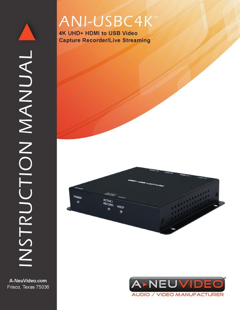 A-Neuvideo ANI-USBC4K User manual