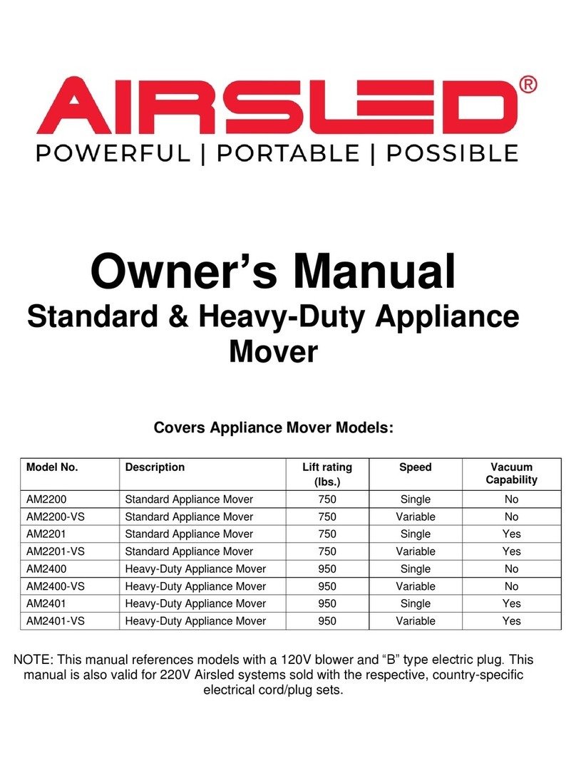 AIRSLED AM2200 owner's manual