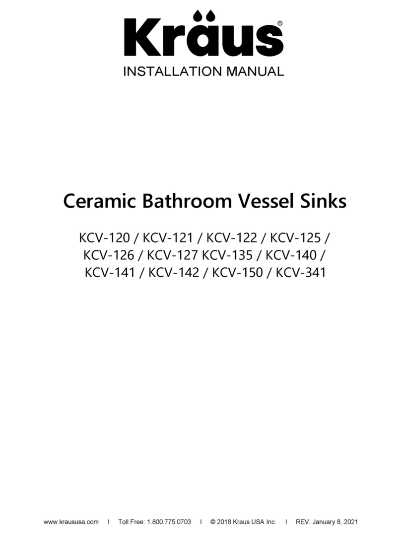Kraus KCV-120 User manual