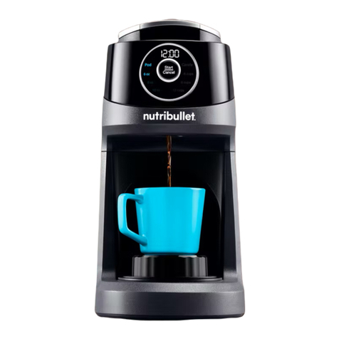 NUTRIBULLET Brew Choice Pod + Carafe user guide