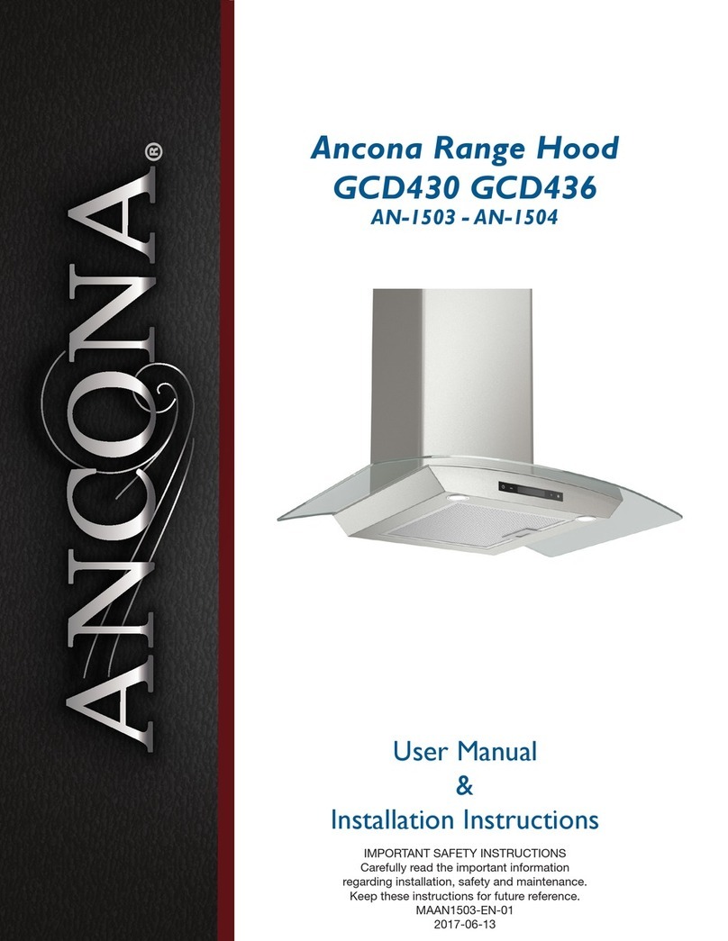 Ancona GCD430 Manual