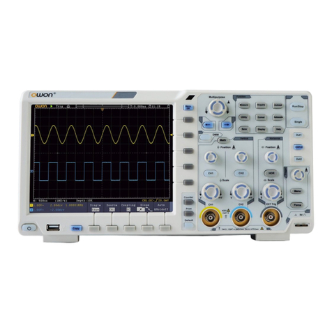 Owon XDS3000 Series User manual Owon XDS3000 Series User manual