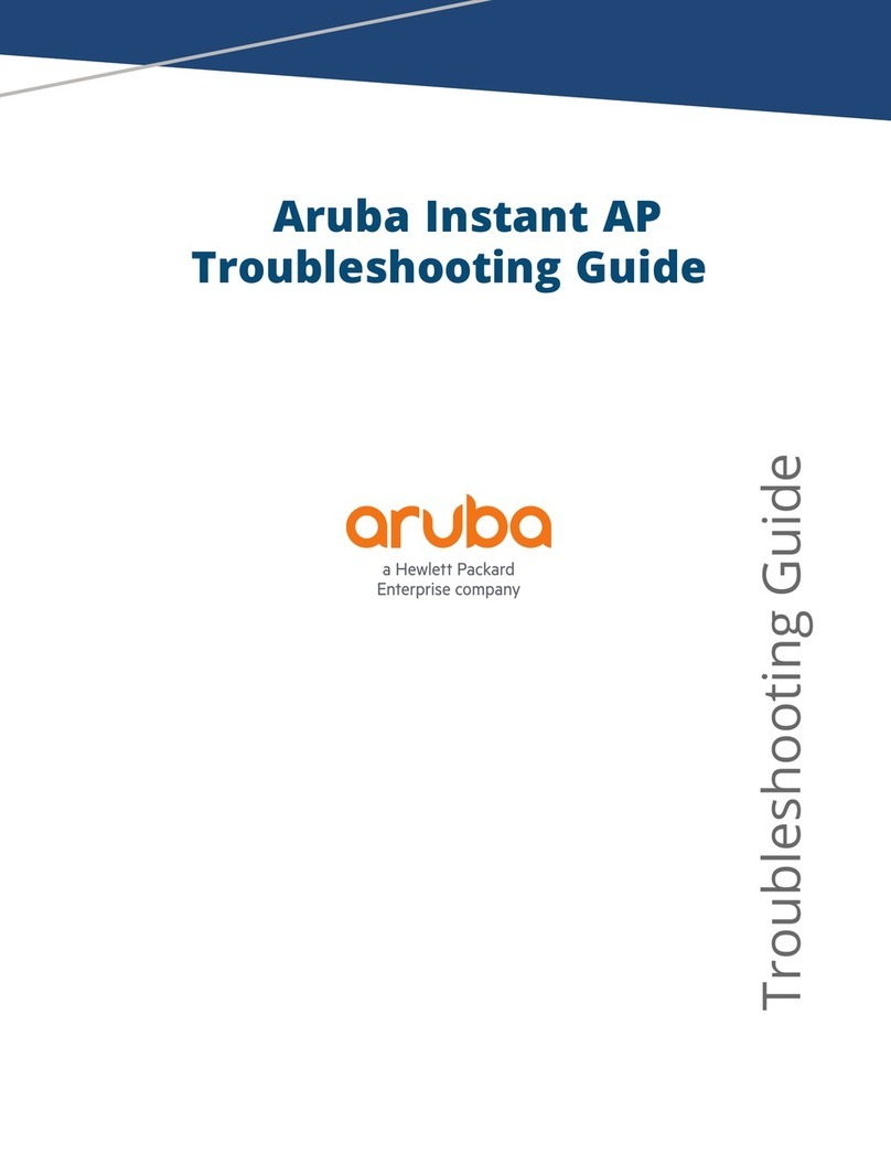 Hewlett Packard Enterprise aruba troubleshooting guide