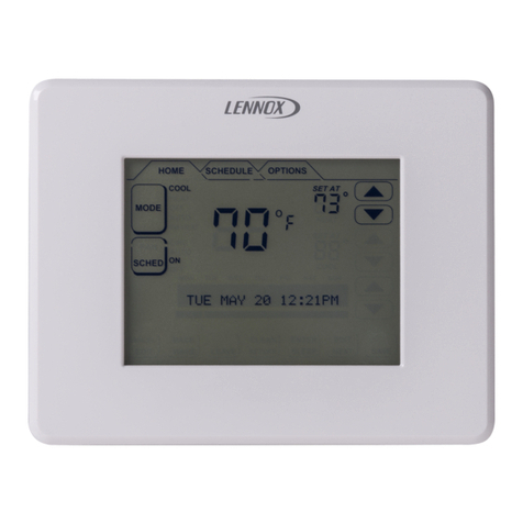 Lennox ComfortSense 7000 series User guide