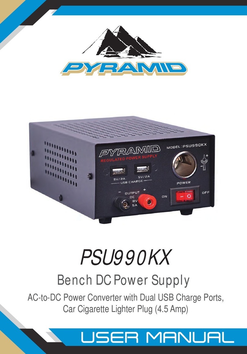 Pyramid PSU990KX User manual