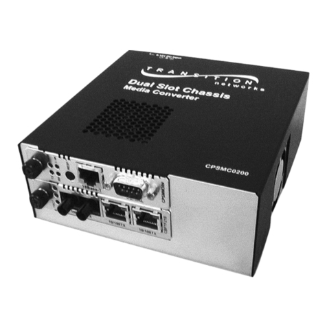 Transition Networks PointSystem CPSMC0200-2x0 User manual