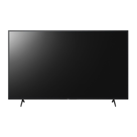 Sony Bravia FW-100BZ40J User manual