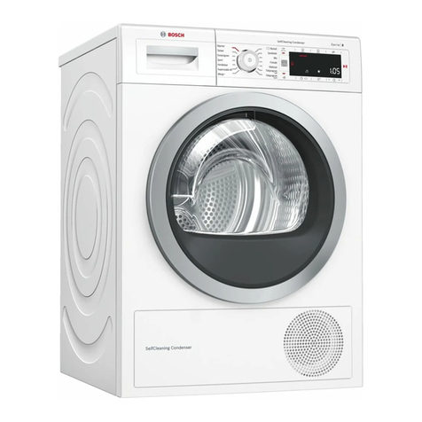 Bosch WTW8758LSN User manual