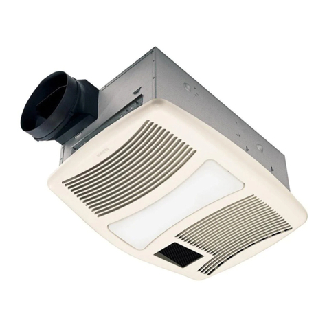NuTone QTXN Series installation guide