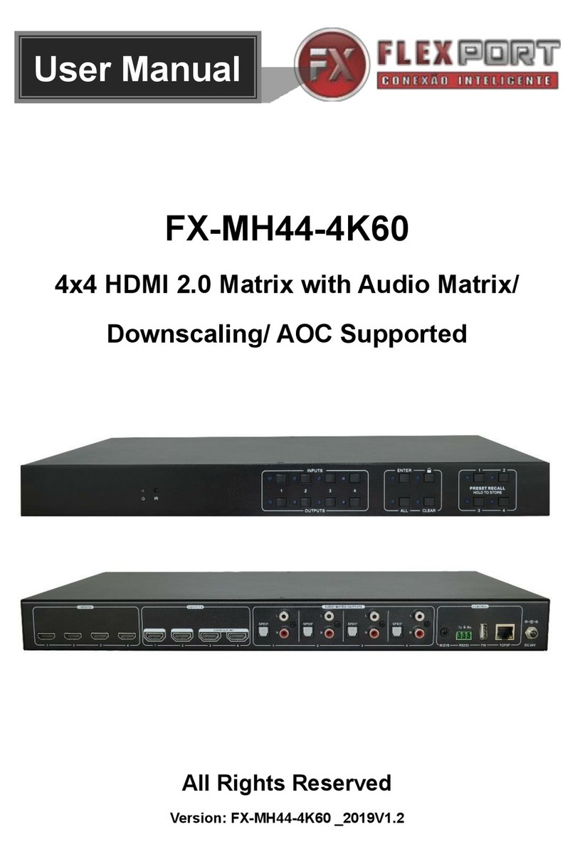 Flexport FX-MH44-4K60 user manual
