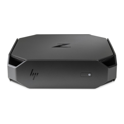 HP Z2 Mini G3 User manual