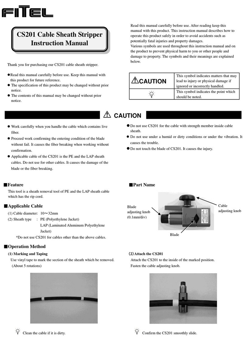 Fitel CS201 User manual