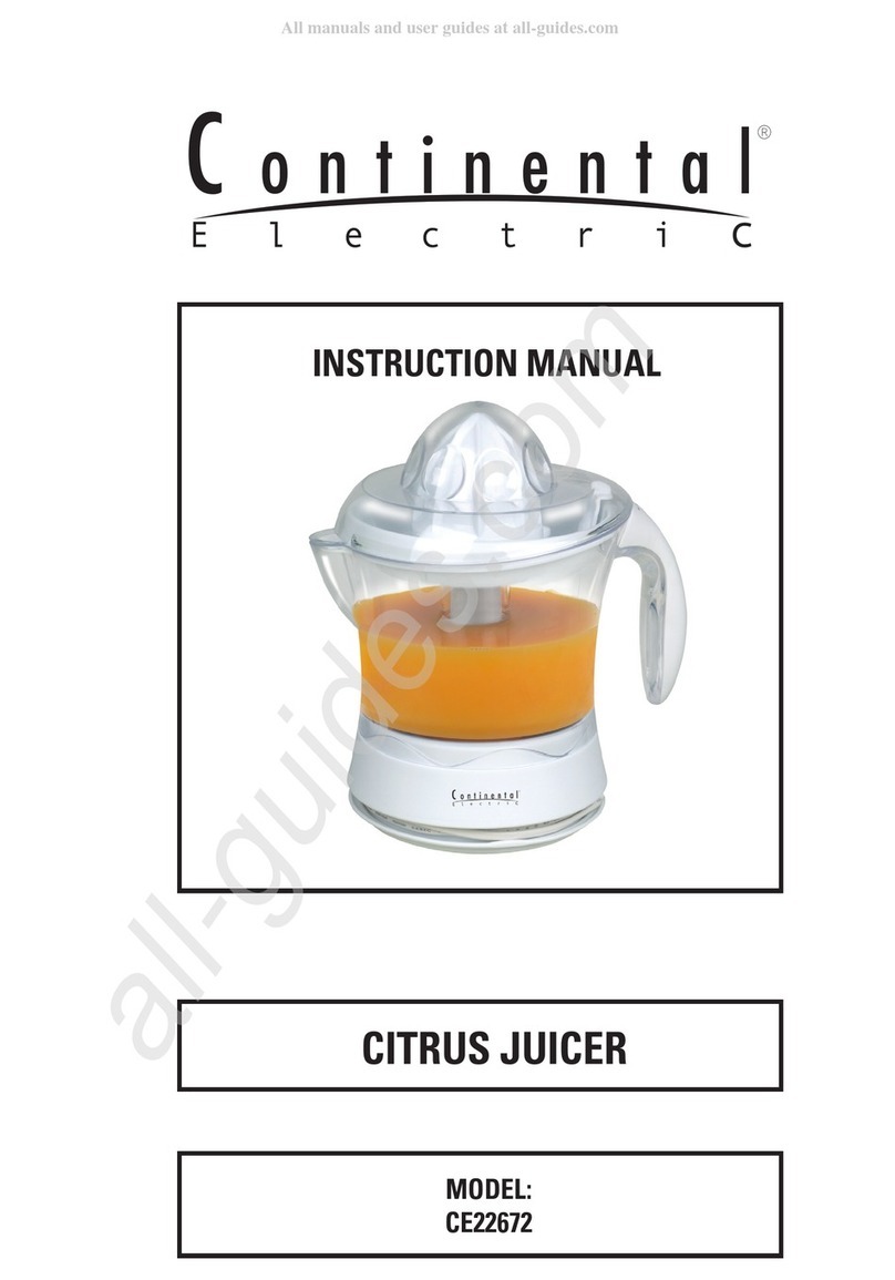 Continental Electric CE22672 instruction manual