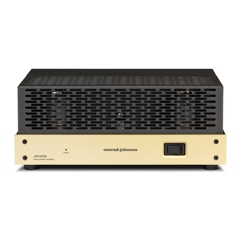 Conrad-Johnson LP125sa User manual