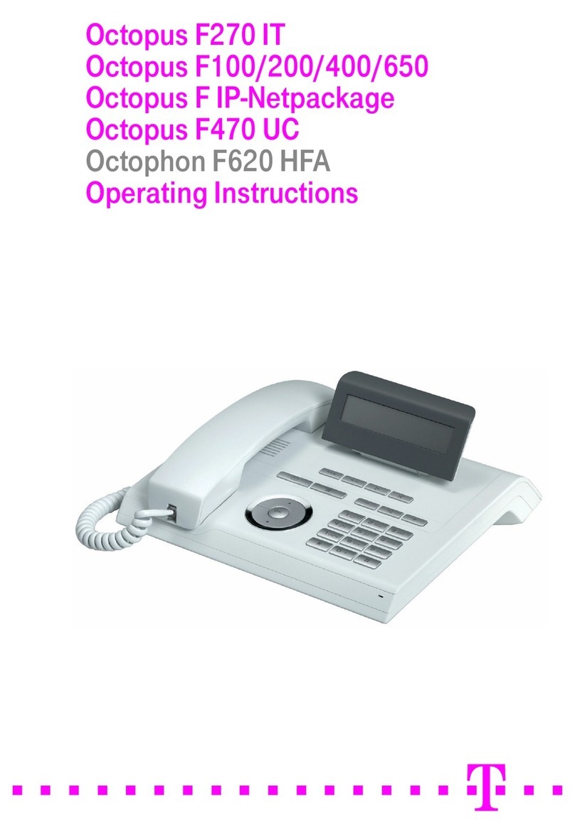 Octopus F620 HFA User manual