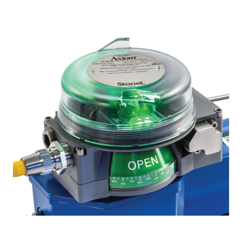 StoneL Axiom AN Installation maintenance and operating instructions StoneL Axiom AN Installation maintenance and operating instructions