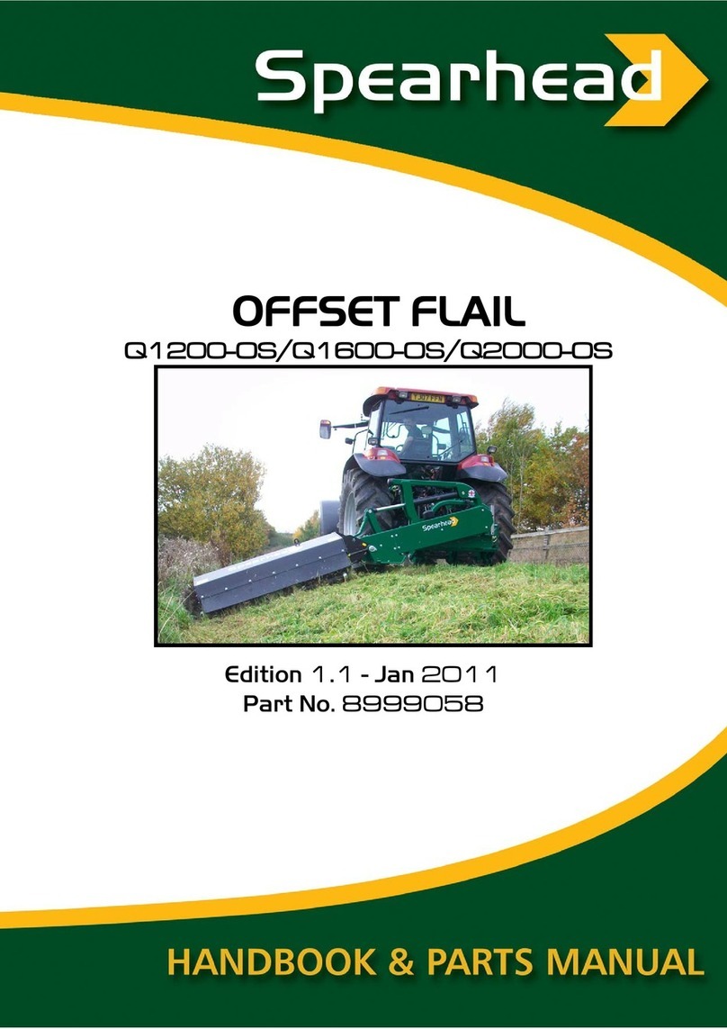 Spearhead Q1200-OS Handbook & Parts Manual