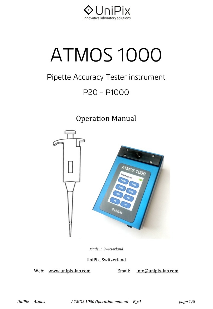 UniPix ATMOS 1000 Operation manual