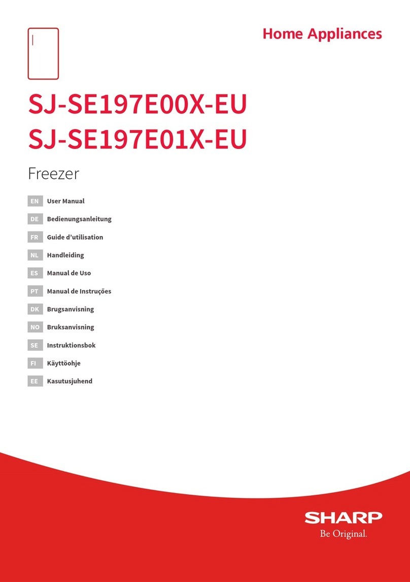 Sharp SJ-SE197E01X-EU User manual