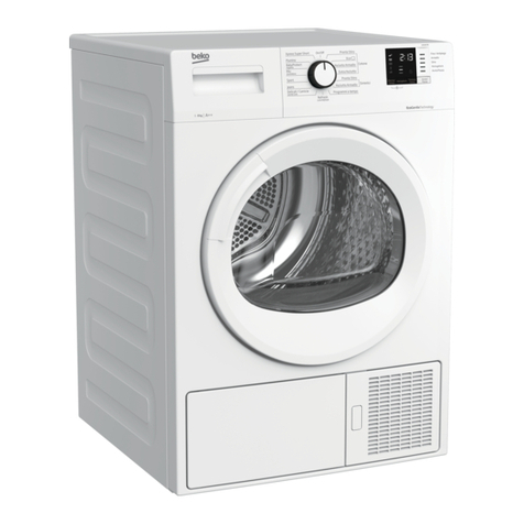 Beko DRX 823 N user manual