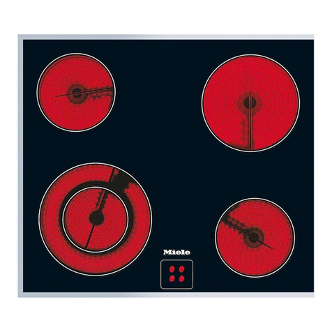 Miele KM 6012 User manual
