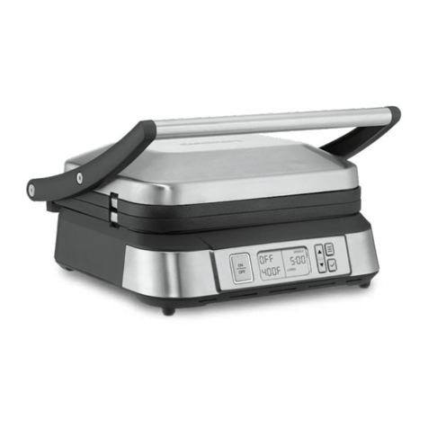 Cuisinart Contact Griddler User manual