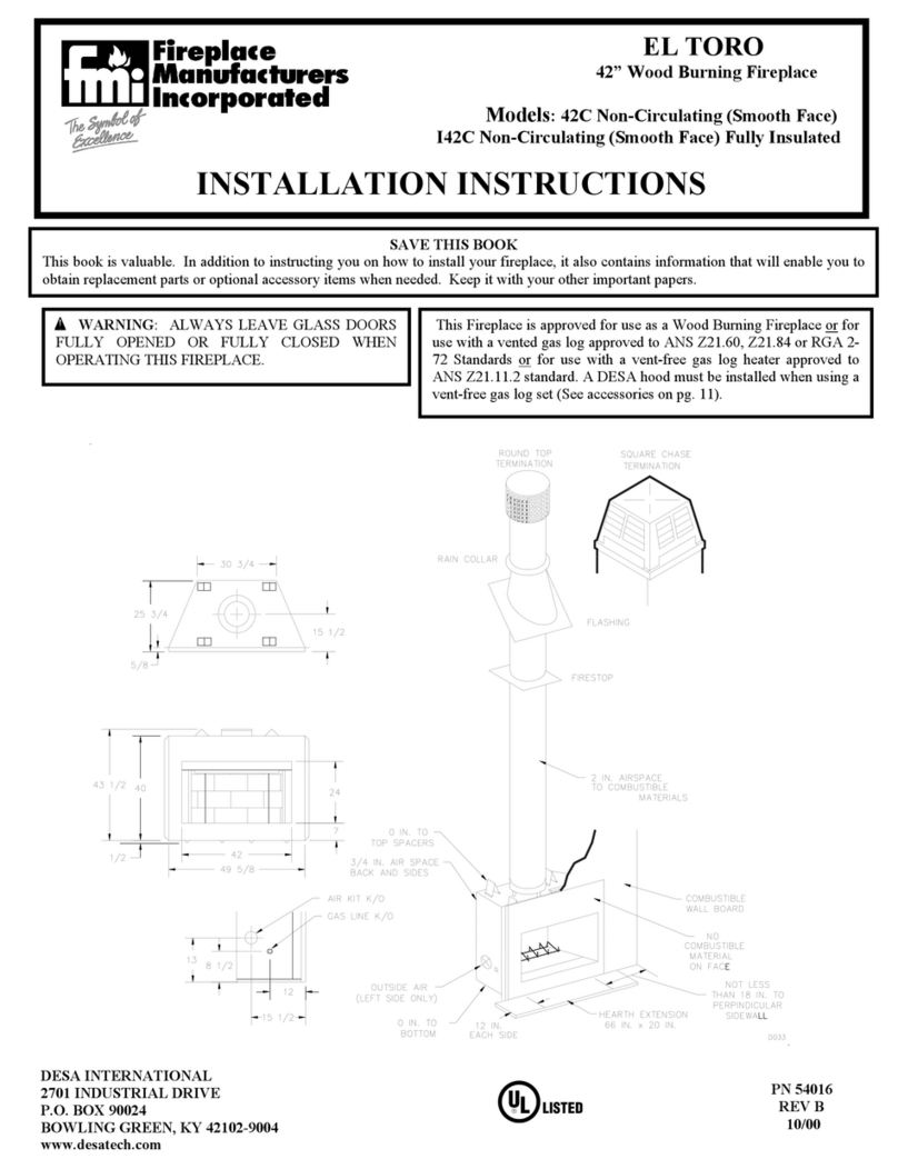 FMI EL TORO User manual