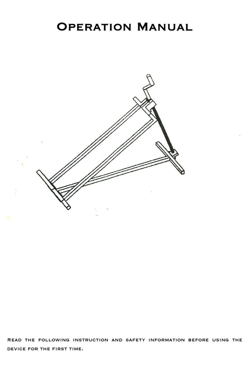 TOPMAQ LAMO2510 User manual