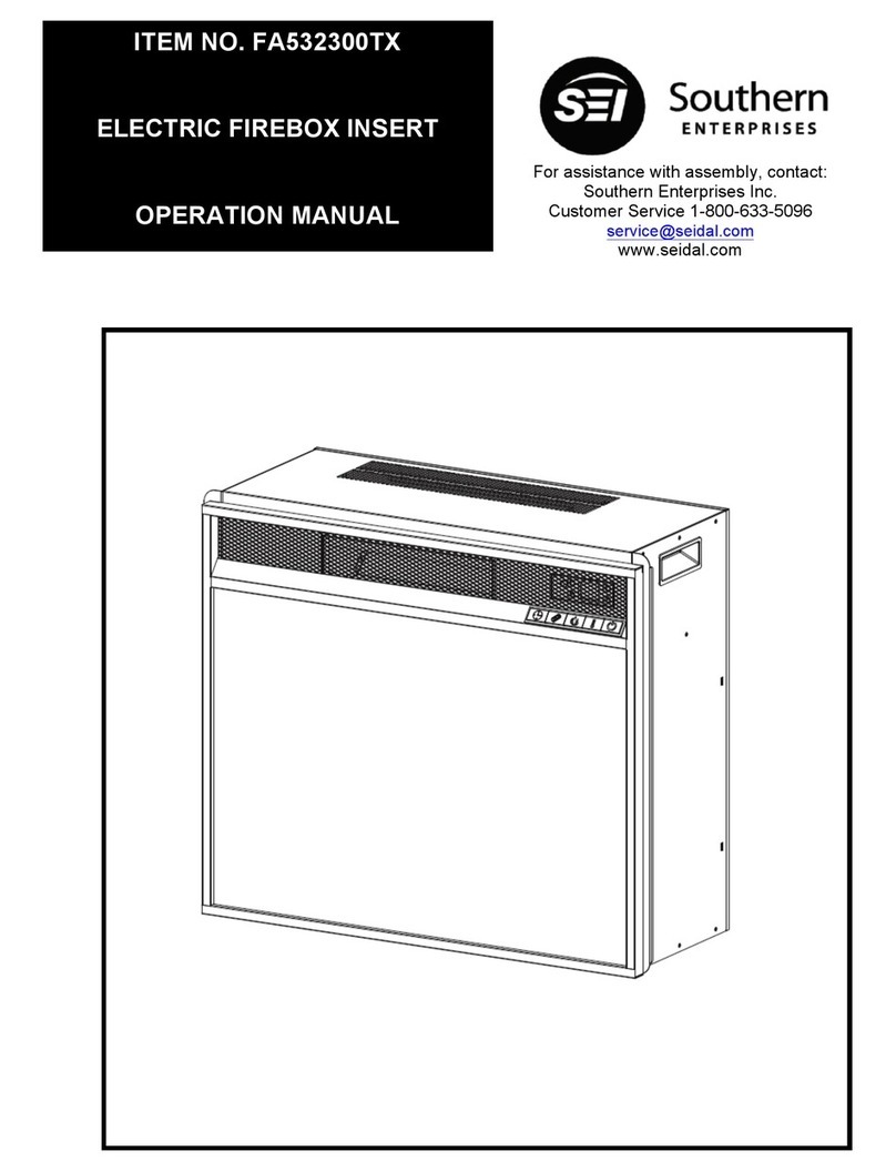 Southern Enterprises FA532300TX Operation manual