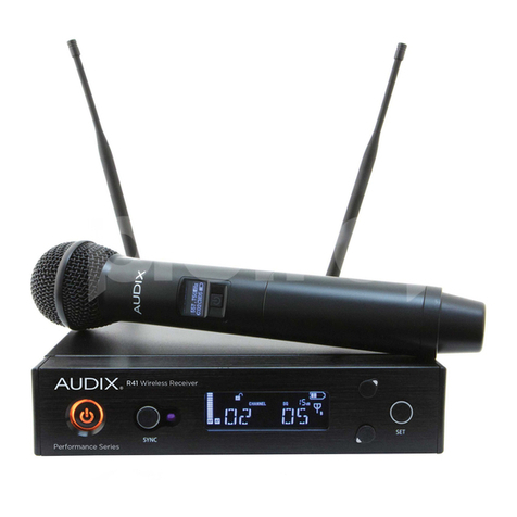 Audix Performance AP41 User manual