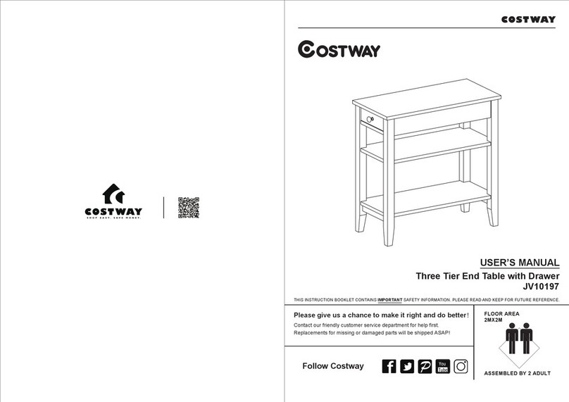Costway JV10197 User manual Costway JV10197 User manual