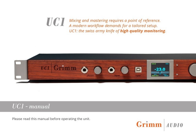 Grimm Audio UC1 manual