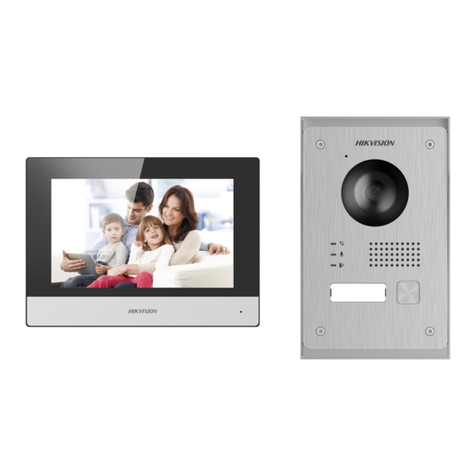 HIK VISION DS-KIS703-P User manual