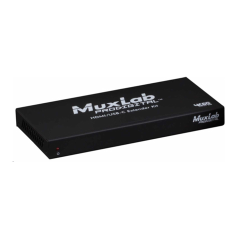 MuxLab Pro Digital 500452 User manual