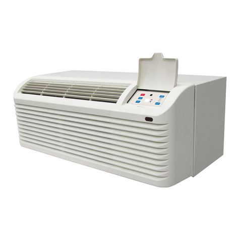 Mars Comfort-aire Century PTAC07F130A User manual