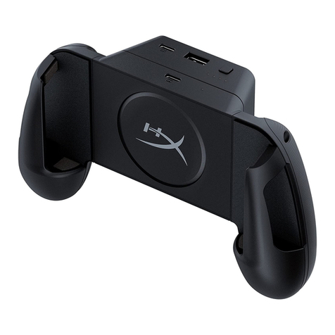 HyperX ChargePlay Clutch quick start guide