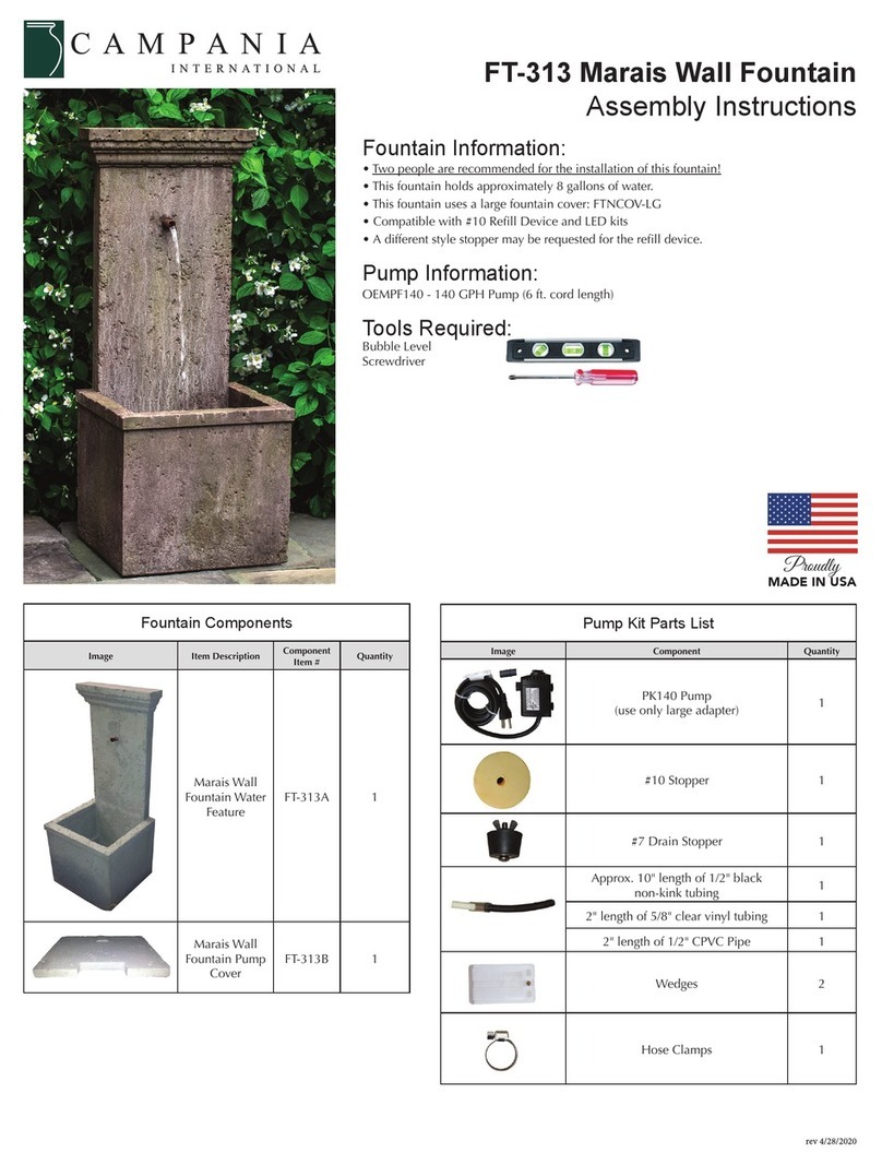 Campania International Marais FT-313 Assembly instructions