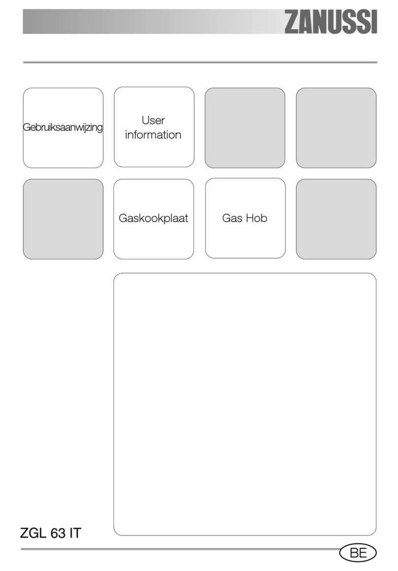 Zanussi ZGL 63 IT Operation manual
