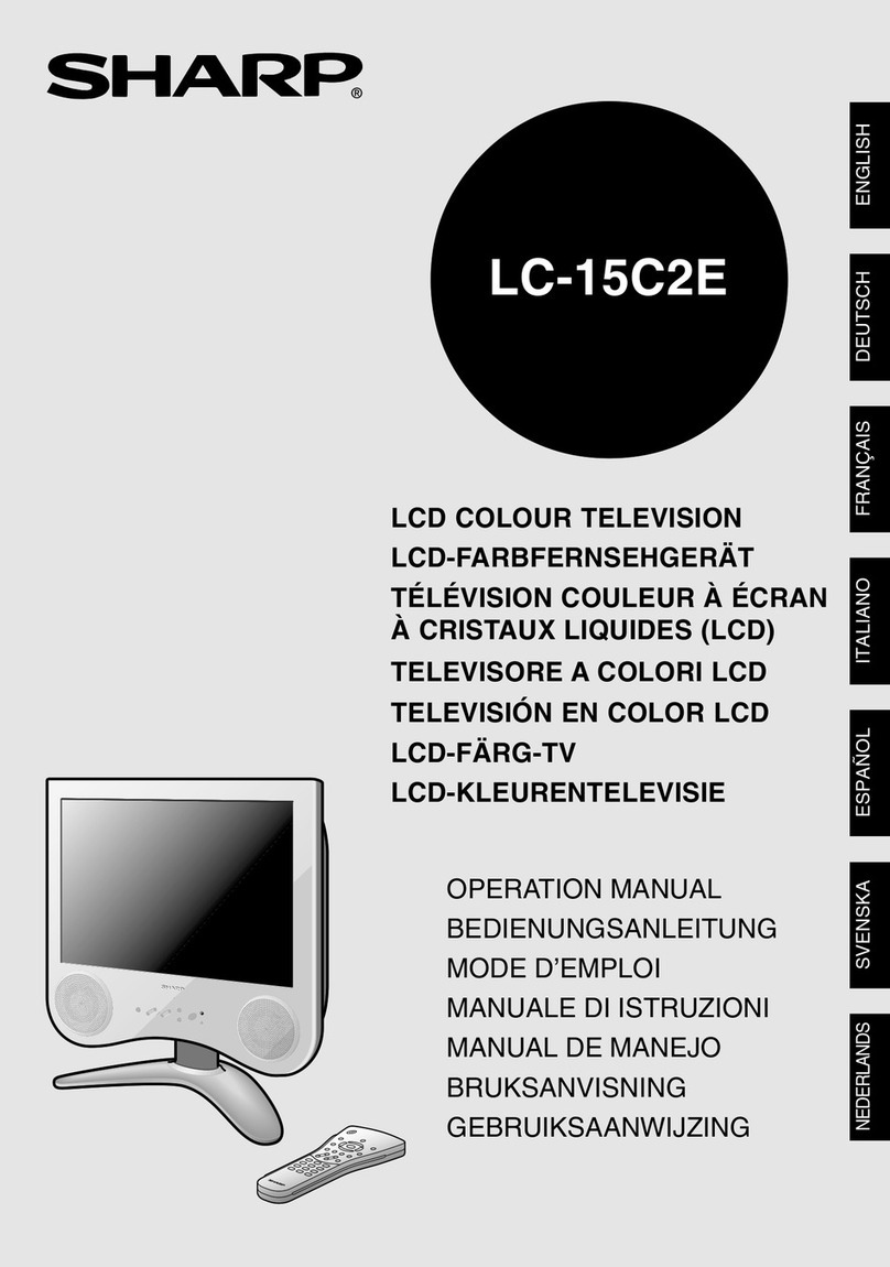Sharp LC-15C2E User manual