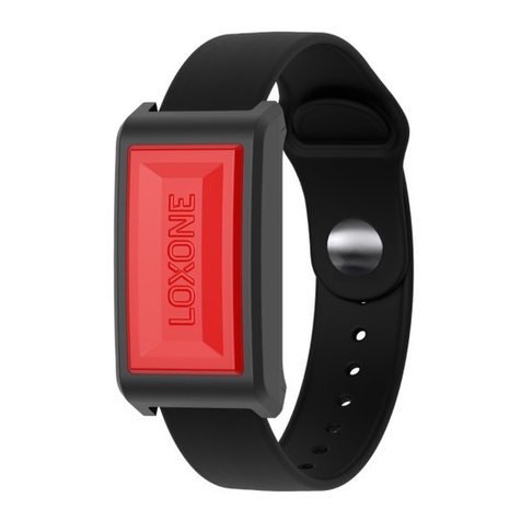 LOXONE Wrist Button Air User manual
