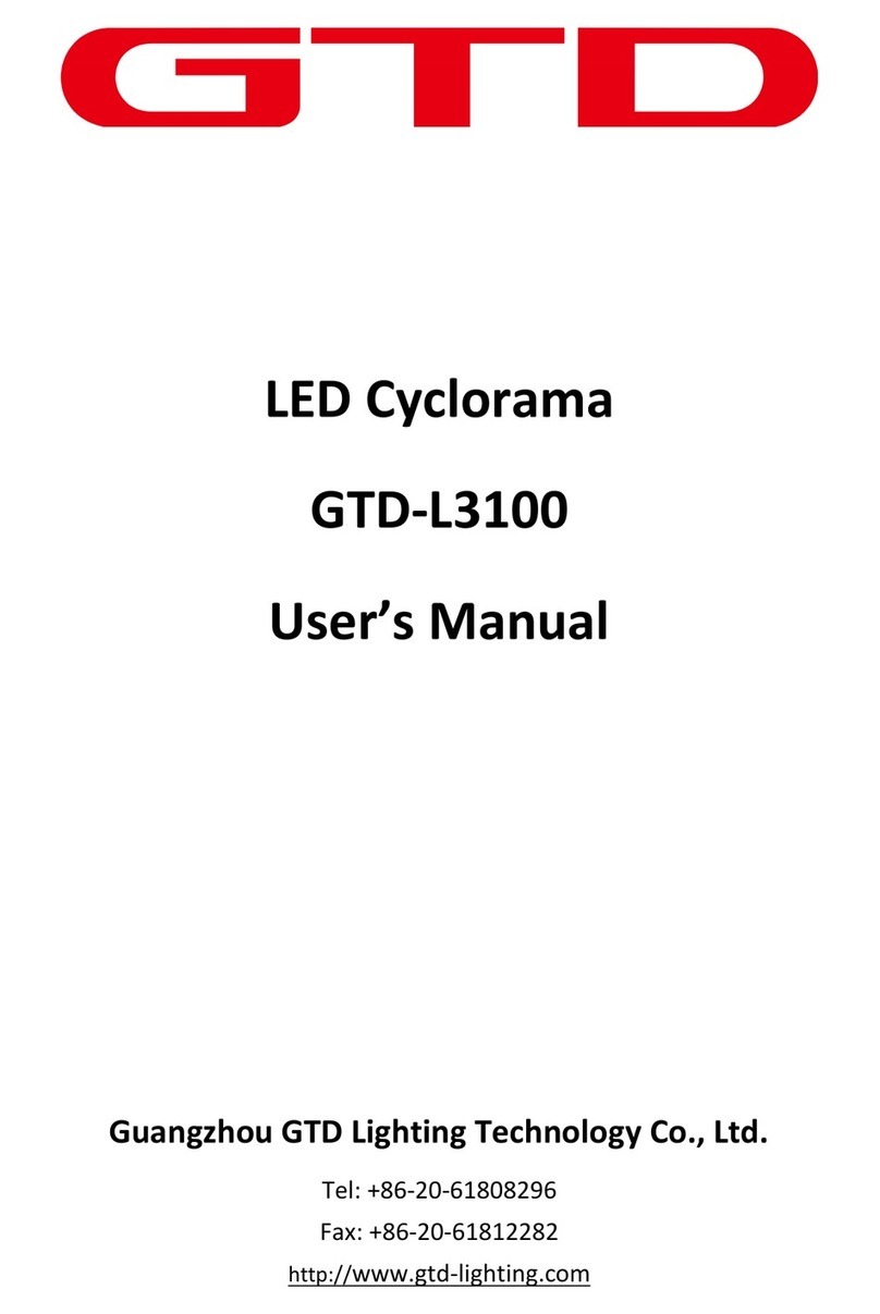 GTD GTD-L3100 user manual