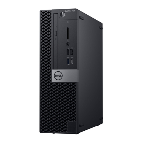 Dell OptiPlex XE3 Small Form Factor User manual
