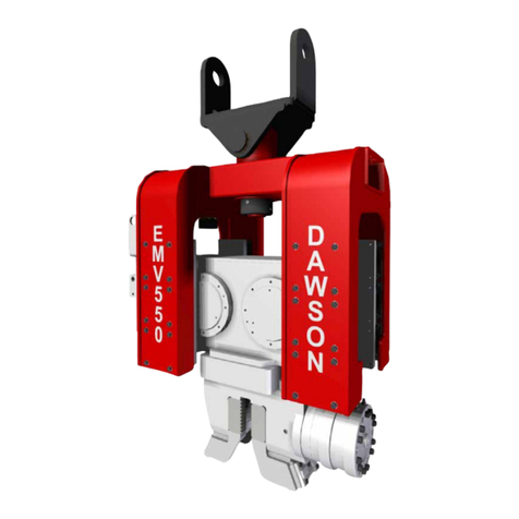 Dawson 5600D EMV550v3 Operator's instructions/Spare parts list Dawson 5600D EMV550v3 Operator's instructions/Spare parts list