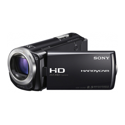 Sony Handycam HDR-CX250 User manual