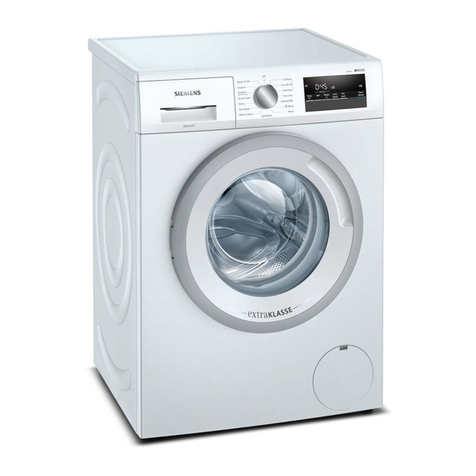Siemens WM14N191GB User manual and installation instructions Siemens WM14N191GB User manual and installation instructions